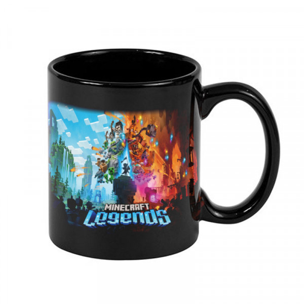 Kubek Minecraft Legends czarny