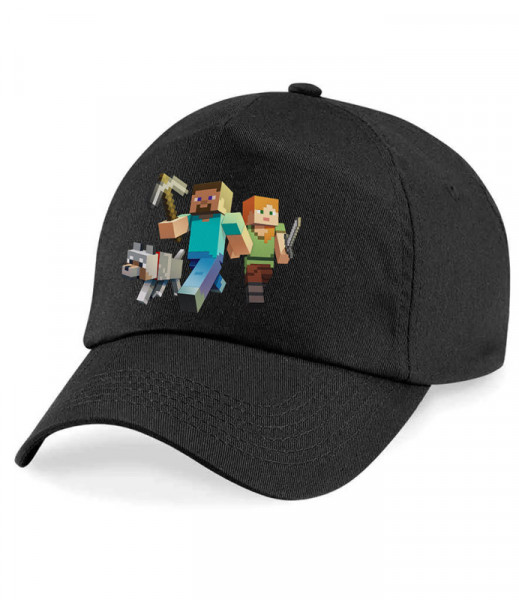 Czapka Minecraft - Trio
