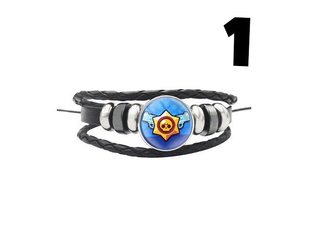Kožený náramek Brawl Stars