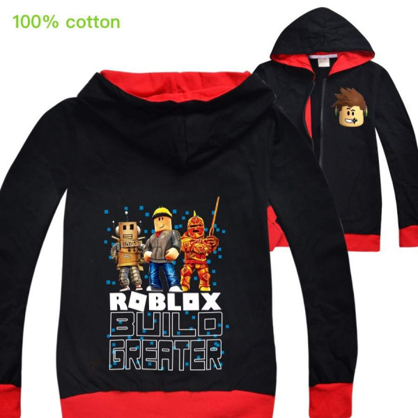 Tepláková bunda na zip Roblox Build Greater Red