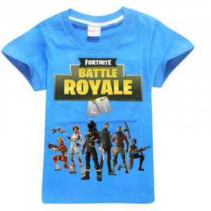 T-shirt Fortnite Space Blue cotton