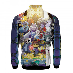 Bluza Undertale z zamkiem błyskawicznym