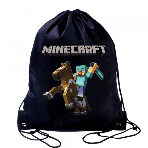 Zatahovací taška (batoh) Minecraft