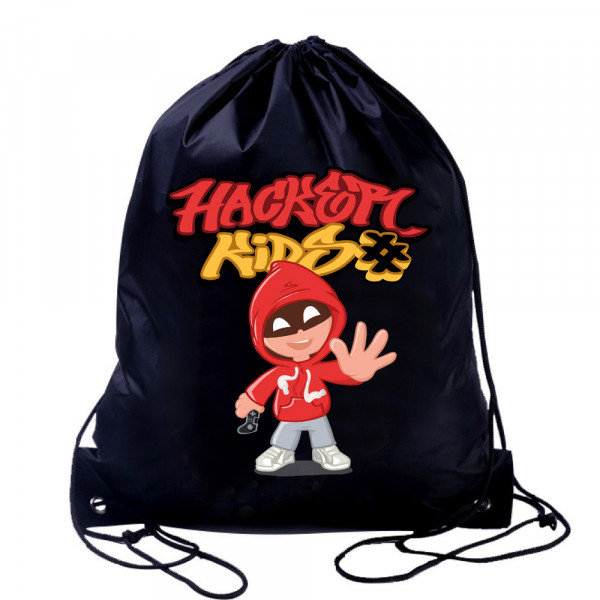 Zatahovací taška (batoh) Hacker Kids