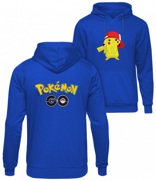 Sweatshirt Pokemon Hat Blue