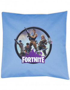 Modrý potah na polštář Fortnite 40x40cm
