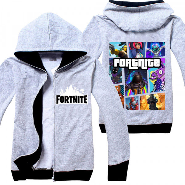 Tepláková bunda na zip Fortnite Mosaic