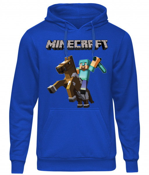 Mikina Minecraft Blue