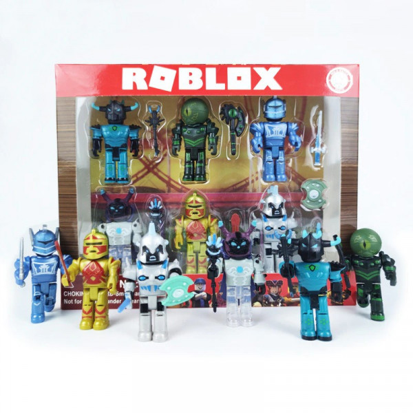 Figurky Roblox druhá jakost 6ks 6-9cm v krabici 