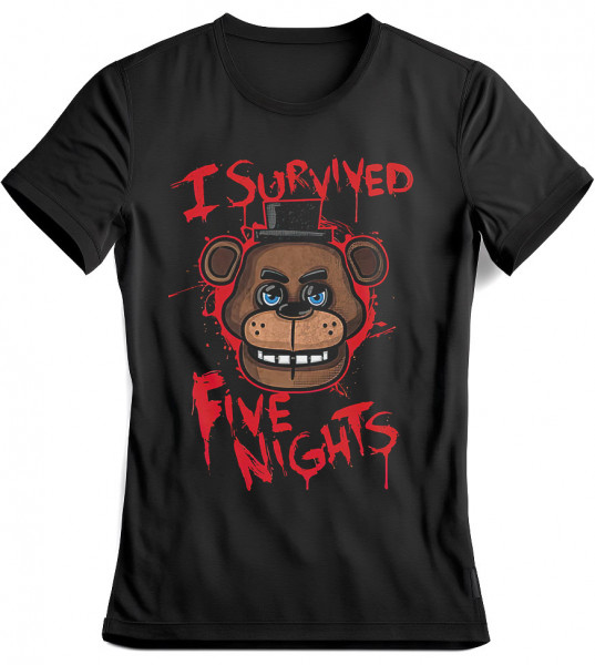 Tričko FNAF I Survived