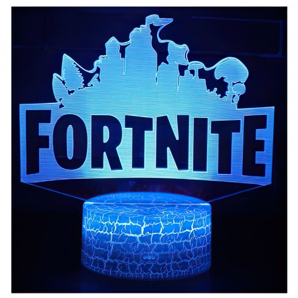 Lampa LED 3D Fortnite