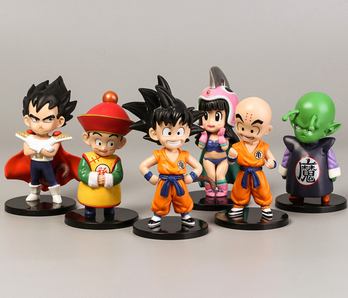 6x postava podle mangy Dragon Ball