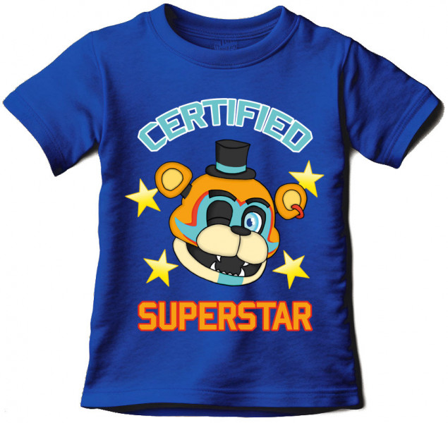 Tričko FNAF Certified Superstar