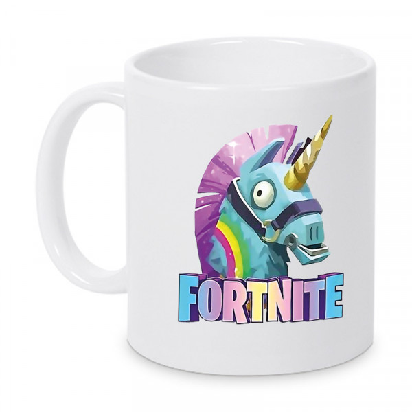 Kubek z jednorożcem Fortnite