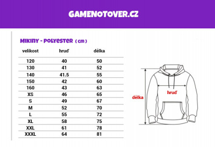 Tepláková bunda Gamer