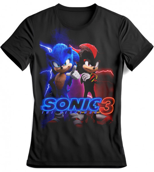 Tričko Sonic 3 Movie