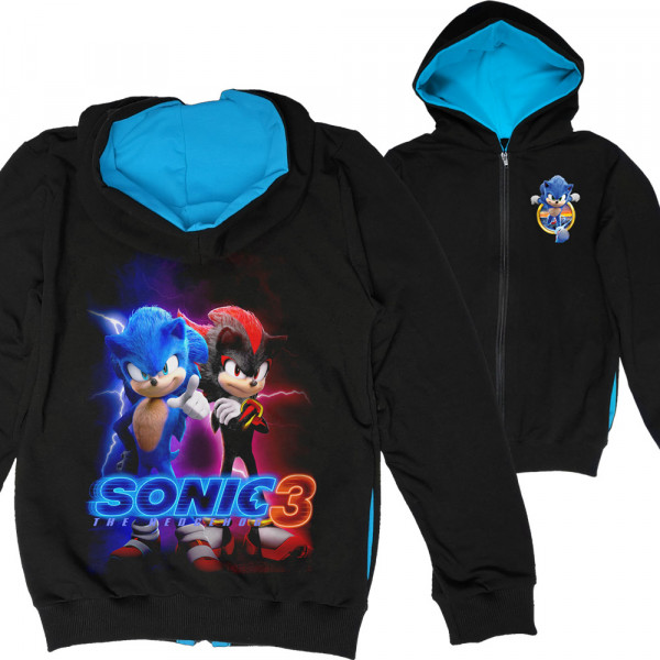 Sweatshirt jacket Sonic Blue24