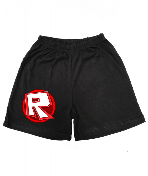 Kraťasy Roblox I černé s pruhem