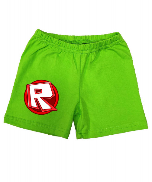 Kraťasy Roblox I neon zelená