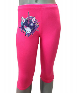 Dívčí 3/4 legíny Unicorn Patch 4 barvy