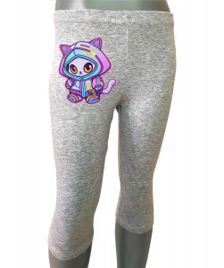 Dívčí 3/4 legíny Cyber Cat 4 barvy