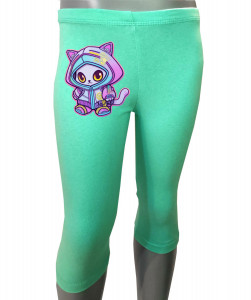 Dívčí 3/4 legíny Cyber Cat 4 barvy