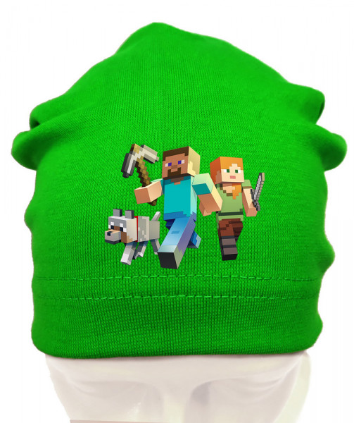 Čepice Minecraft Trio - více barev