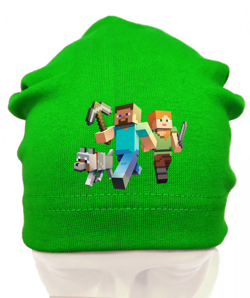 Čepice Minecraft Trio - více barev